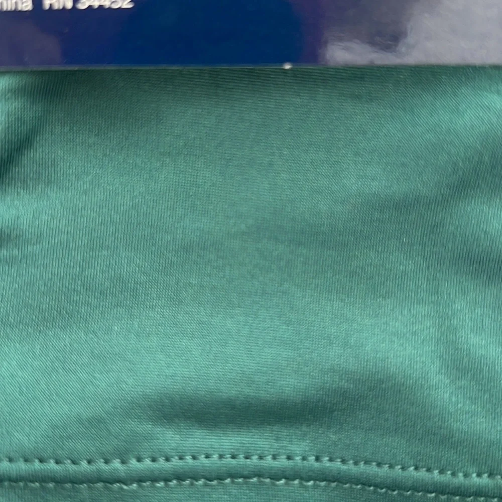 Cuddl Duds Chill Chasers Stretch Microfiber Long Sleeve Crew Top CD8485 Green - Picture 5 of 5